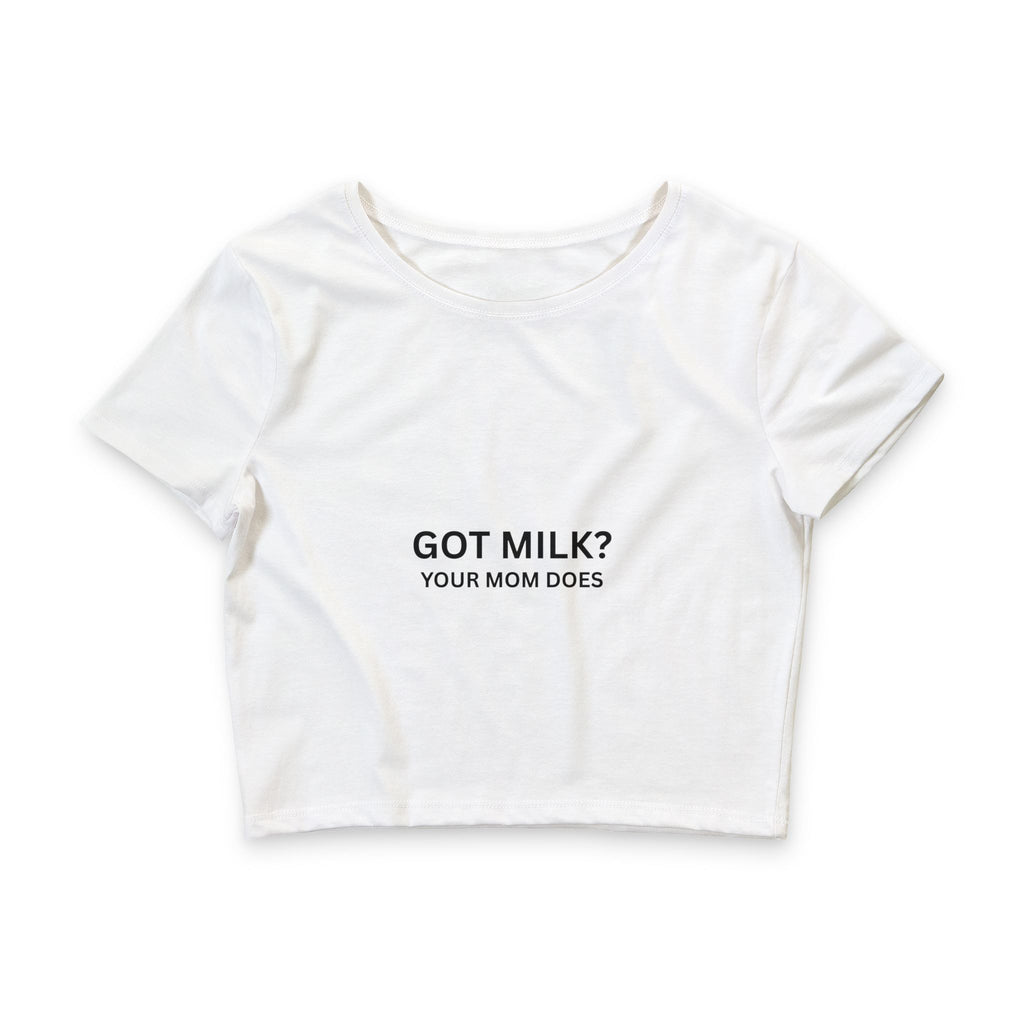 Got Milk? Crop Tee