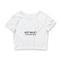 Got Milk? Crop Tee