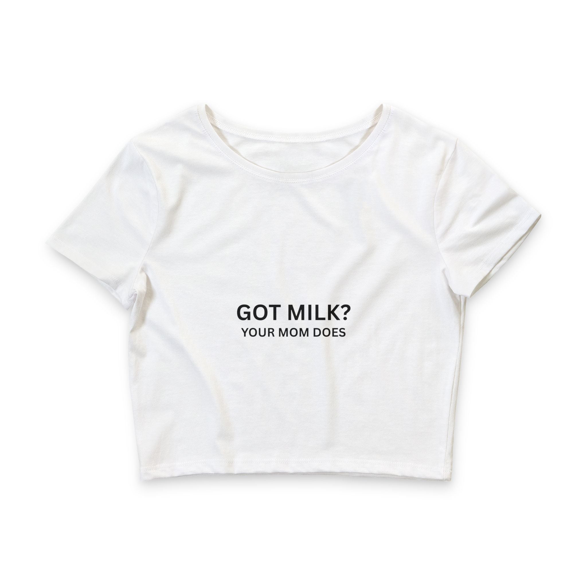 Got Milk? Crop Tee