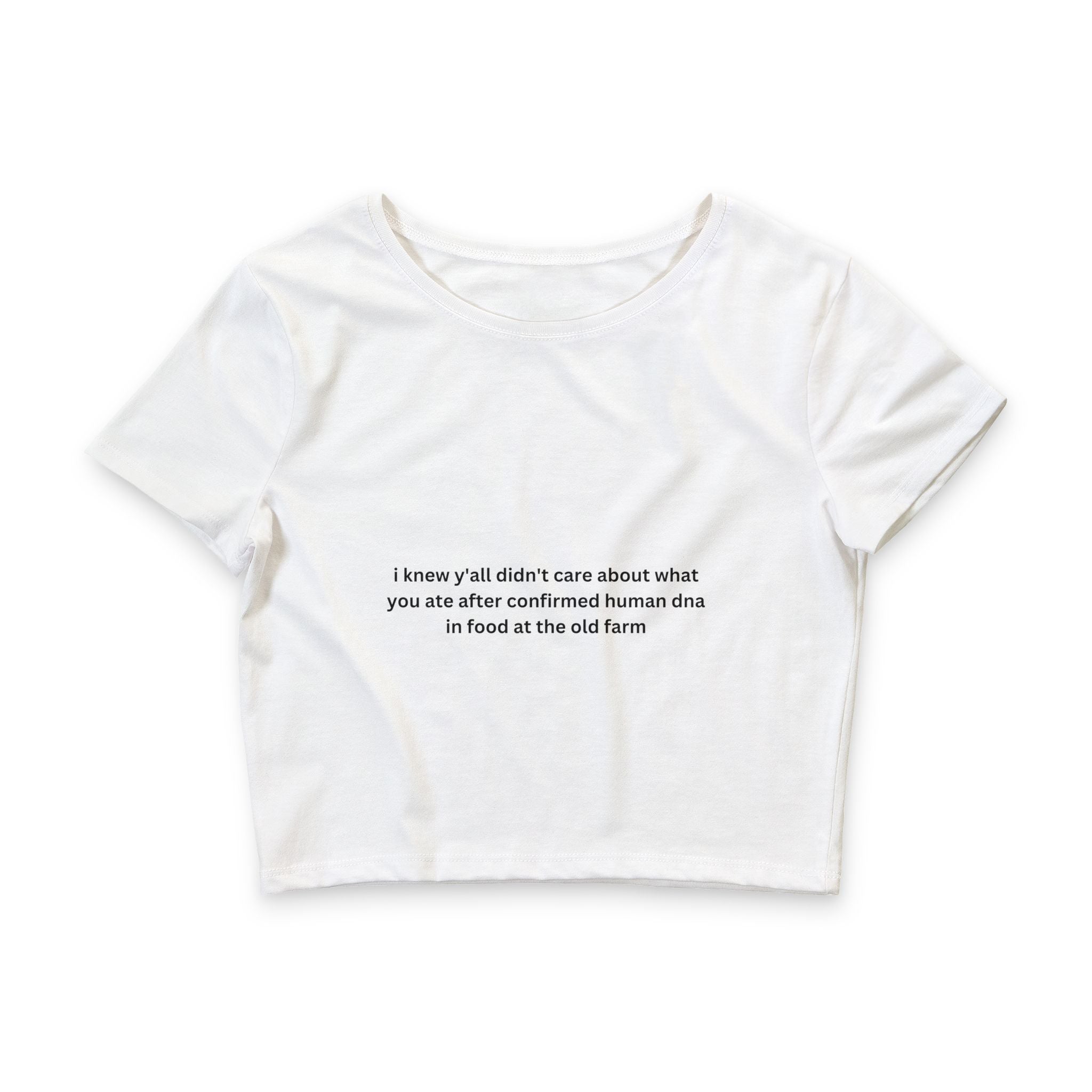 Old McDonald Crop Tee