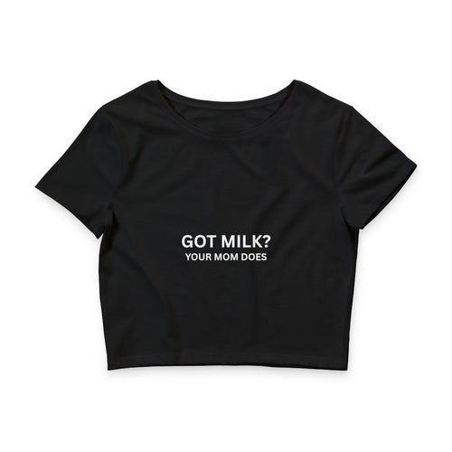 Got Milk? Crop Tee